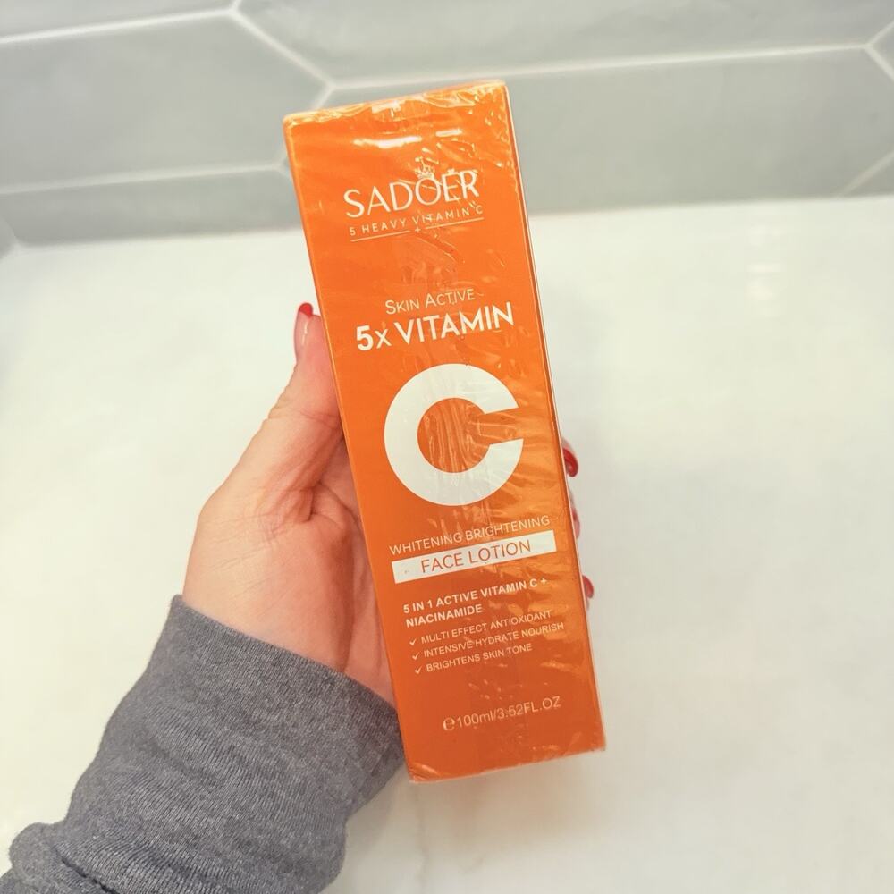 SADOER 5X Heavy Vitamin C Whitening Brightening Skin Active Face Lotion 100 ml
